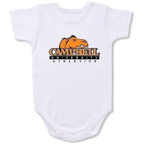 Campbell Fighting Camels Baby Bodysuit Creeper #01